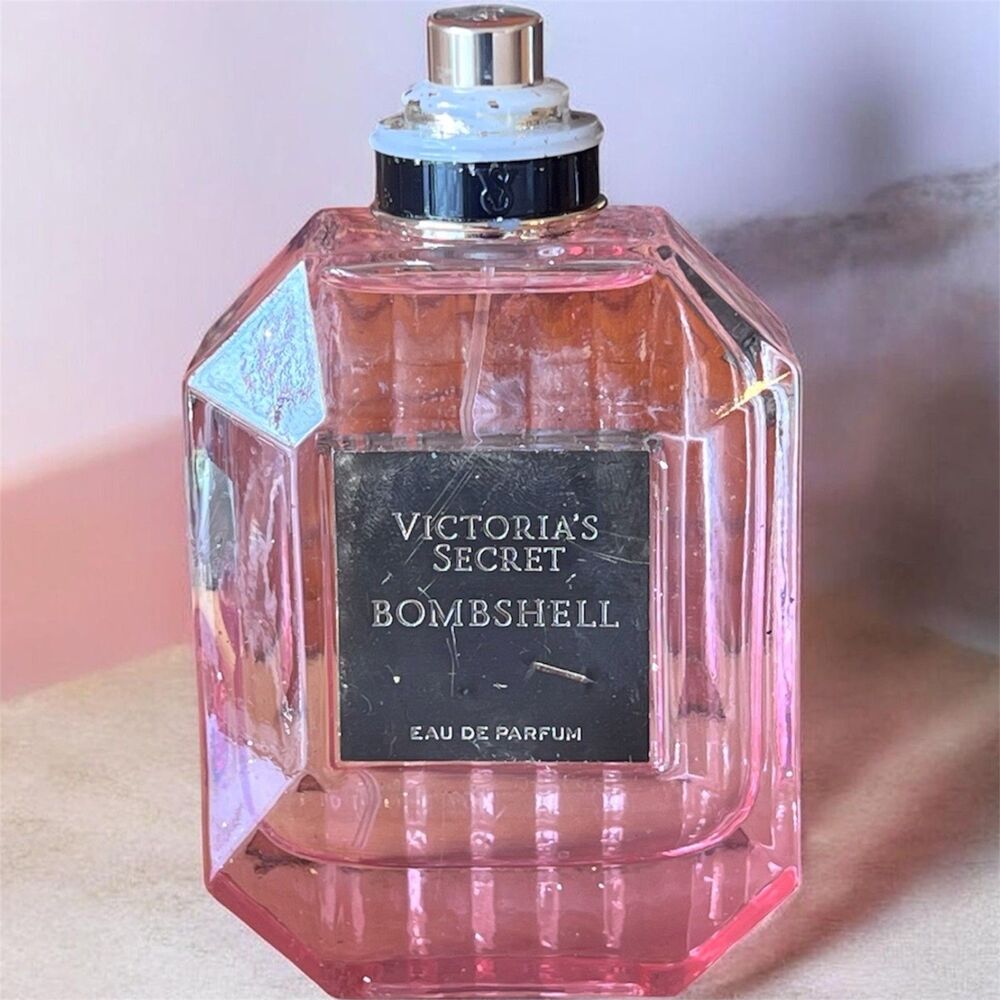 Victoria’s Secret Bombshell Parfum Tester Full 100ml No Cap Rare  distressed